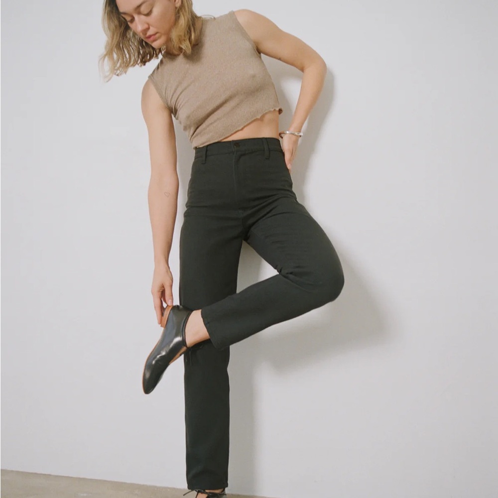 OZMA Twig Heather 100% Silk Knit Top
